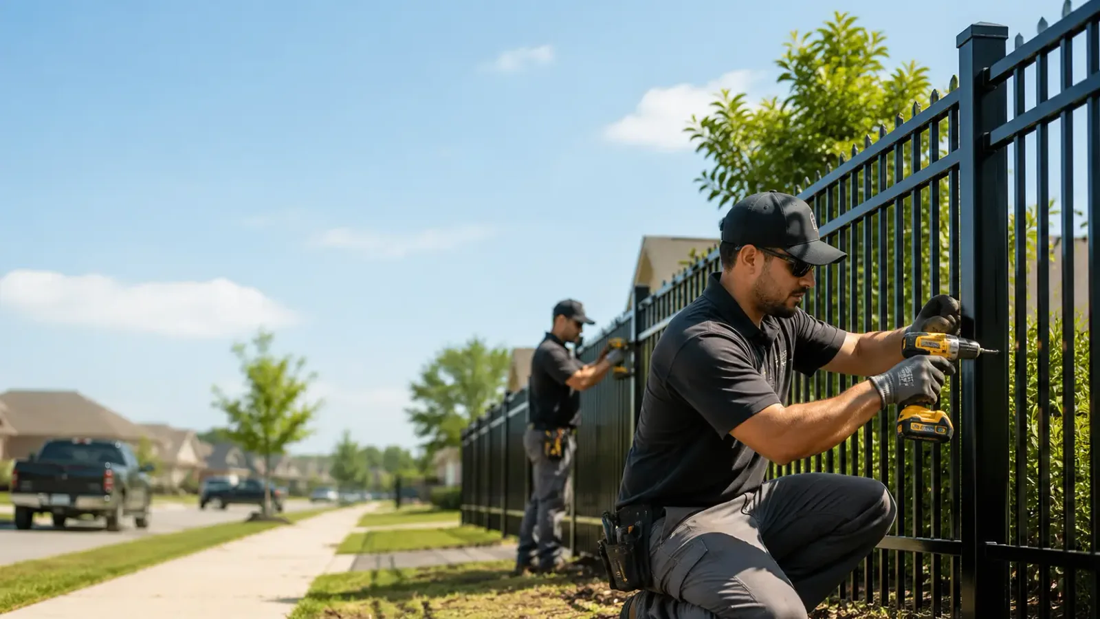 Metal Fence Installation in Tehuacana, TX
